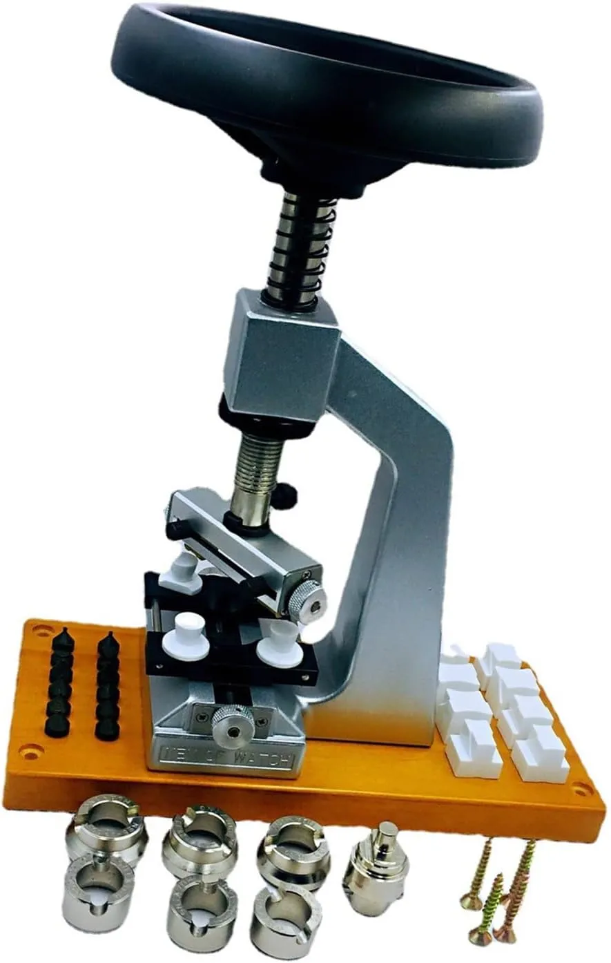 Battery Replacement with 12 Chucks Professional Watch Case Opener Tool for access location sell decorate Repairing and 