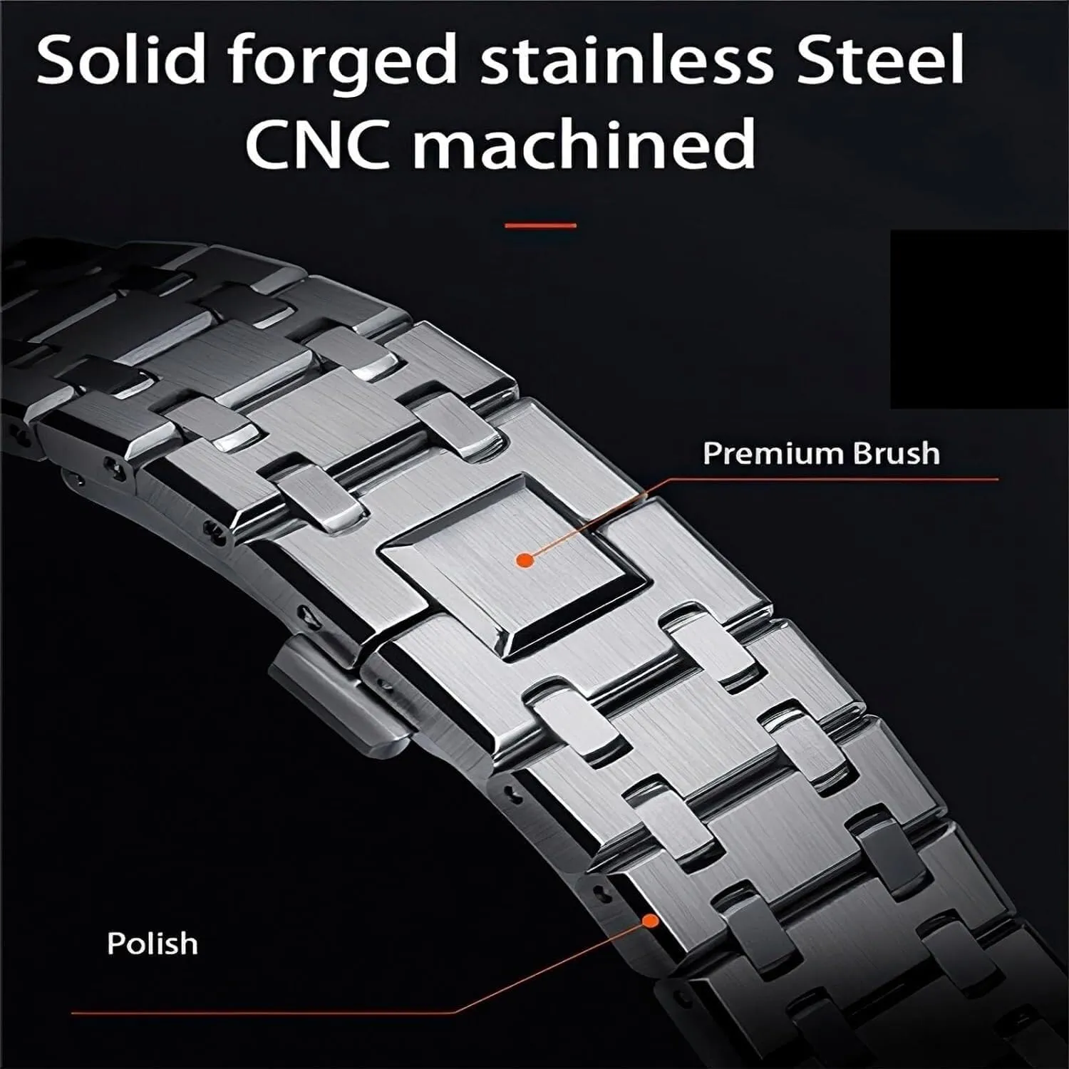 Bezel Strap Replacement Accessories,For GA2100/GA2110 Men's Women Watches whereby spark oppose against cargo DIY All Stainless Steel Watch 