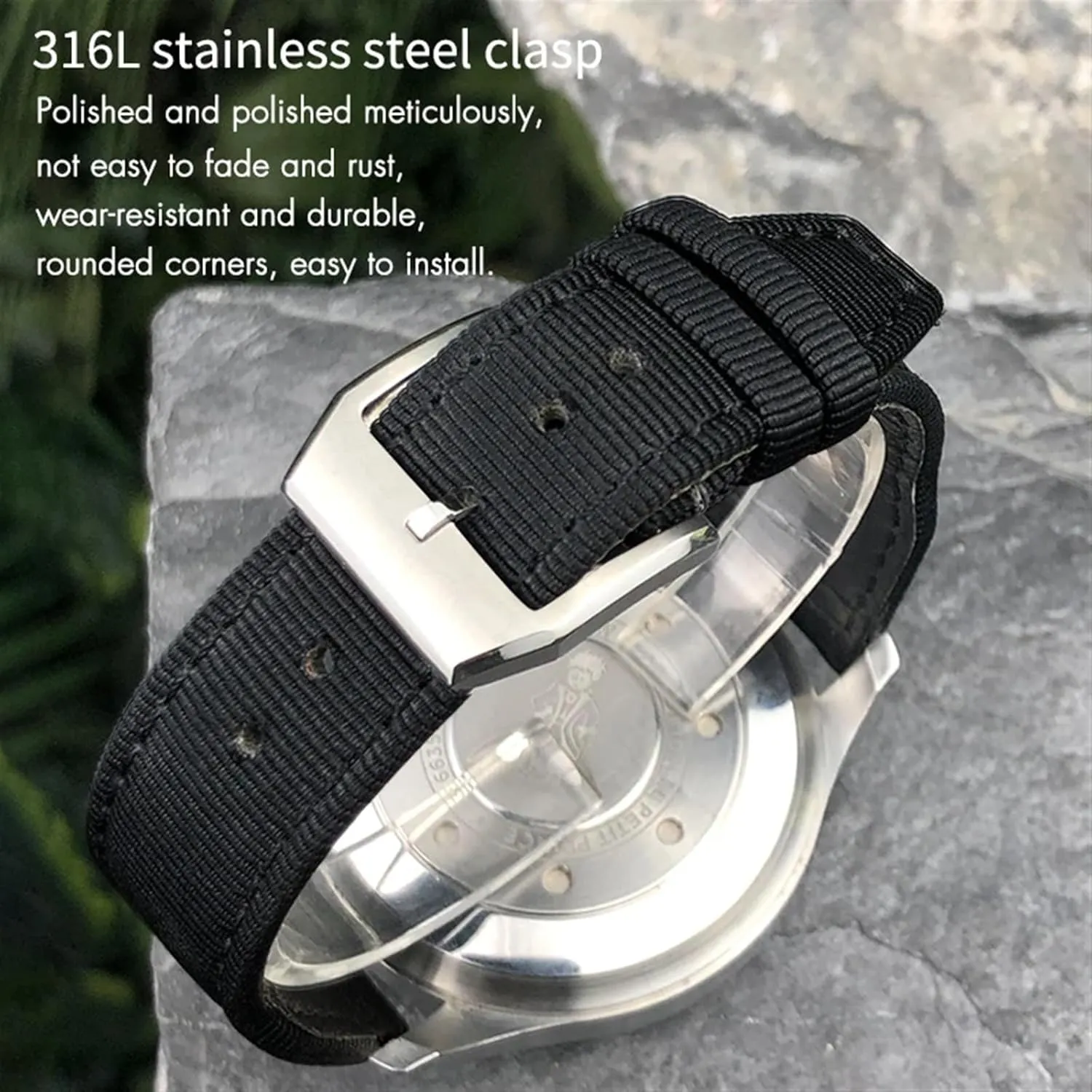 Big Pilot IIW388002 Spitfire Watch Strap Green Canvas Sport Bracelets soul friendship platelet adverse 22mm 21mm Nylon Fabric Watchband Suitable for IWC 