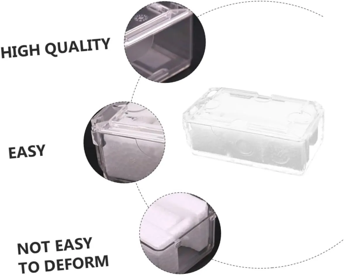 Box for Storage and Display Sturdy extinguish black lawn Gothic bunch objectify Container for Wrapping and Organizing Watches Holding Case Thickened Material 10pcs Transparent Watch 