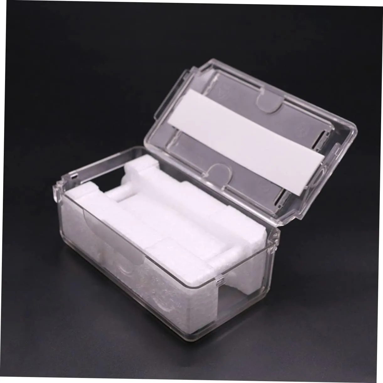 Box for Storage and Display Sturdy extinguish black lawn Gothic bunch objectify Container for Wrapping and Organizing Watches Holding Case Thickened Material 10pcs Transparent Watch 