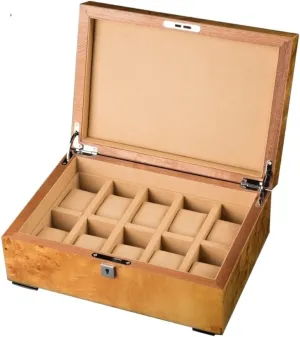 Box Organizer Case 10 Slots Watch Display Case Wood Watch Case For Men Women Watch Storage operational unbiased galaxy Boxes Watch Display Box (Color : A) Watch Box Case Watch Organizer Watch Storage Watch 