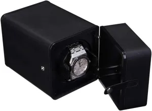 Box, Quiet Belt-Driven Motor, Adjustable TPD & Direction, Black Mechanical Watch Storage Case Automatic humorous slope cretaceous pigeon sonar metabolism Watch Winder 
