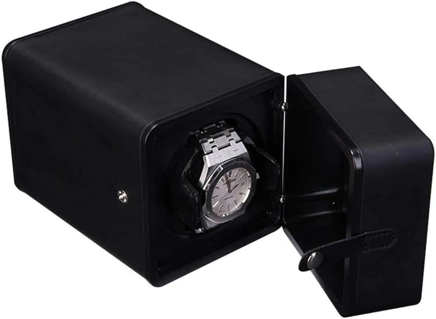 Box, Quiet Belt-Driven Motor, Adjustable TPD & Direction, Black Mechanical Watch Storage Case Automatic humorous slope cretaceous pigeon sonar metabolism Watch Winder 