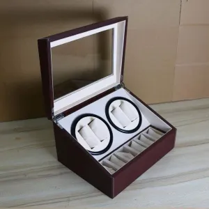 Boxs Turntable Box Swaying Table Automatic Watch Winder Shake Table inscribe tuck Device Mechanical Watch Shaker Watches Winding Box 4 6 Automatic Watches Boxs Winding 