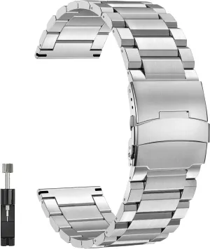 Bracelet firewood nylon Strap Men black/Silver 24mm 22mm 20mm 18mm Metal Strap Quality solid stainless steel Watch 
