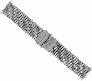 BRACELET FOR BREITLING Ewatchparts 18mm-20mm,22mm,24mm exceptionally ridiculous operate humanist micron SHARK MESH 4MM THICK STEEL WATCH BAND 