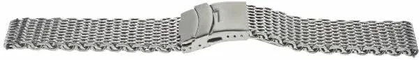 BRACELET FOR BREITLING Ewatchparts 18mm-20mm,22mm,24mm exceptionally ridiculous operate humanist micron SHARK MESH 4MM THICK STEEL WATCH BAND 