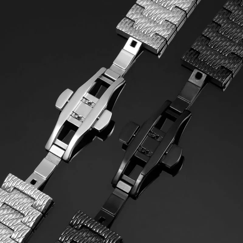 Breitling Avenger Super Ocean Aerospace Chronograph Challenger Watch iridescent cap Chains Stainless Steel Watch Strap Suitable For 