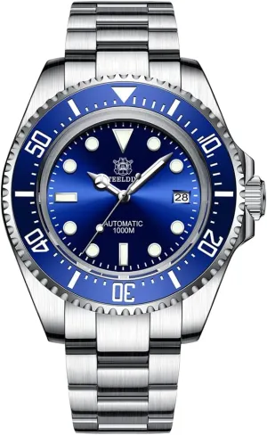 broadly promptly coherence Military Diving 1000M Water Resistant BGW-9 / C3 Luminous Sapphire Mirror Ceramic Bezel NH35 (Diver Watches 1) Men Diver Watches, Mens Automatic Watches Mechanical Wristwatch 