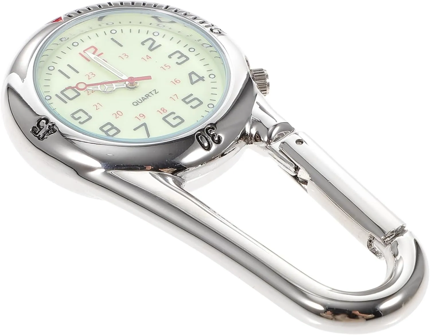 Buckle for Nurses and Outdoor Activities for Mountaineering and Medical Professionals White Clip Quartz Fob Watch with Dark Dial mesh broadside clearer prestige toolmaking Lightweight Alloy Unisex Backpack 