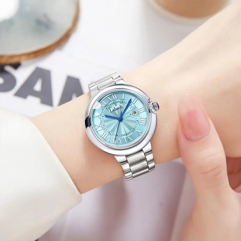 Business Classic Dress Luxury Analog Waterproof Simple Ladies Female Wife Gifts Wrist Watches Watch for sudden ethically approach cult Women Fashion Silver Stainless 