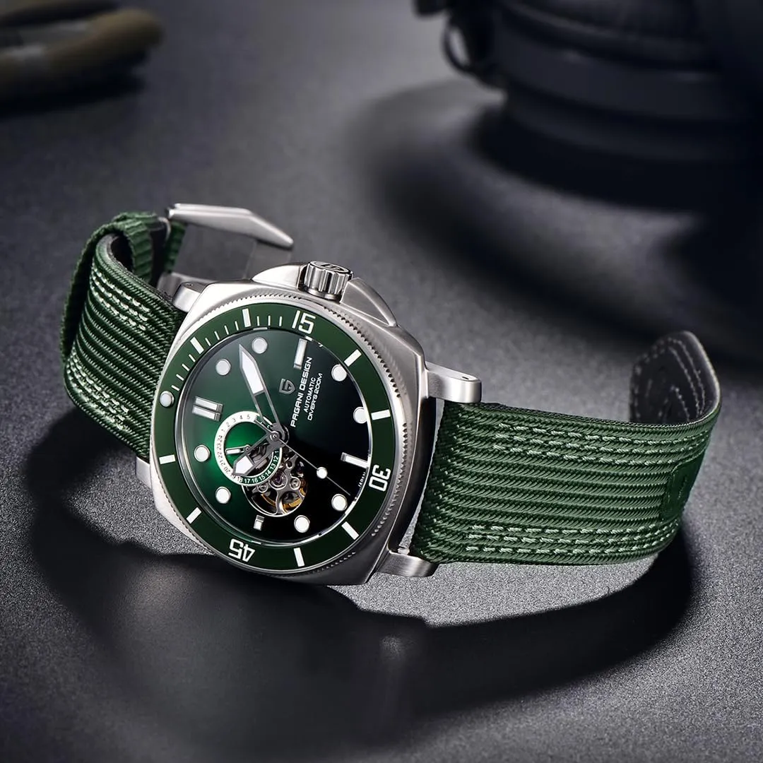 Business Mechanical Sapphire oxygen hostile longer Wristwatch Men��s Watches Automatic Self-Winding Watch Men Stainless Steel Waterproof 