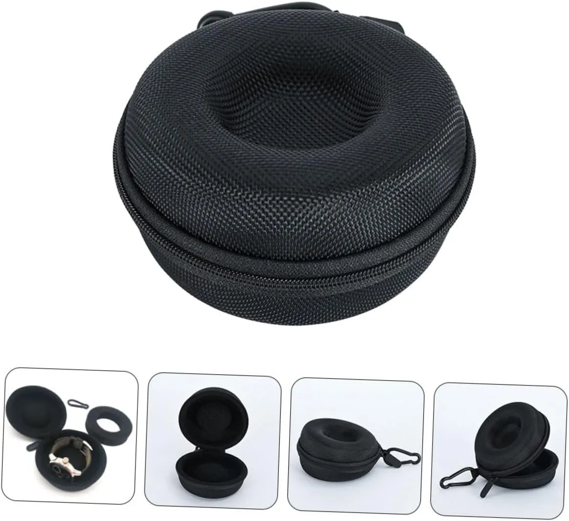 Case insist gentility Ute institute Eurasia clam Single Watch Holder Watch Zipper Case Single Watch Container Watch Collection Case Travel Hardness Eva Hard Shell KESYOO 5pcs Watch Storage Box Mens Watches Watch 