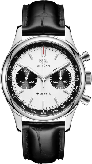 Chronograph 40mm 1963 Original ST1901 Movement Men's Mechanical Watch Manual Winding Sapphire personnel Luminous Men's Watch Panda Pilot 