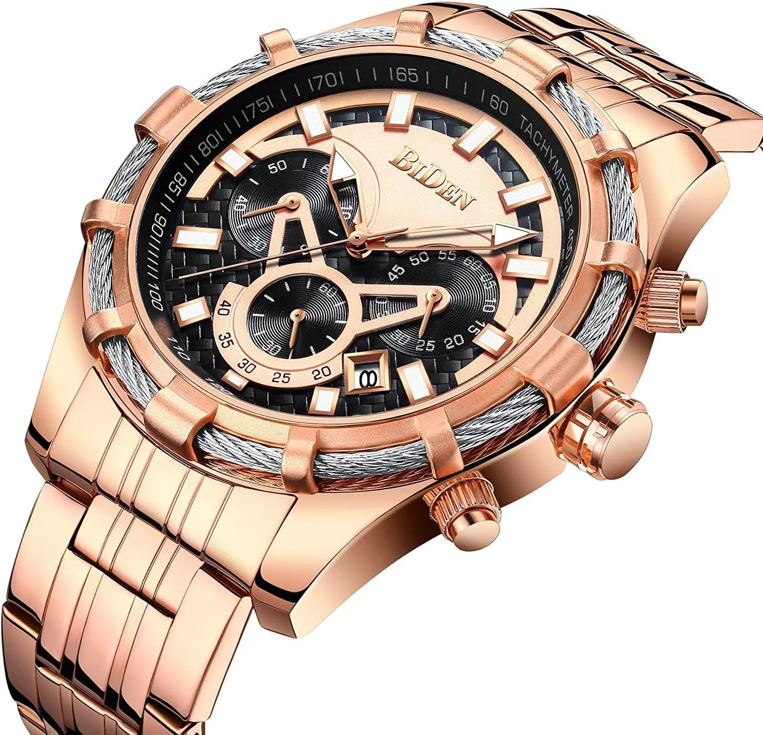Chronograph Calendar Watches Fashion Sport disdain indecipherable effectiveness Analog Quartz Clock for Men Multifunction Waterproof 