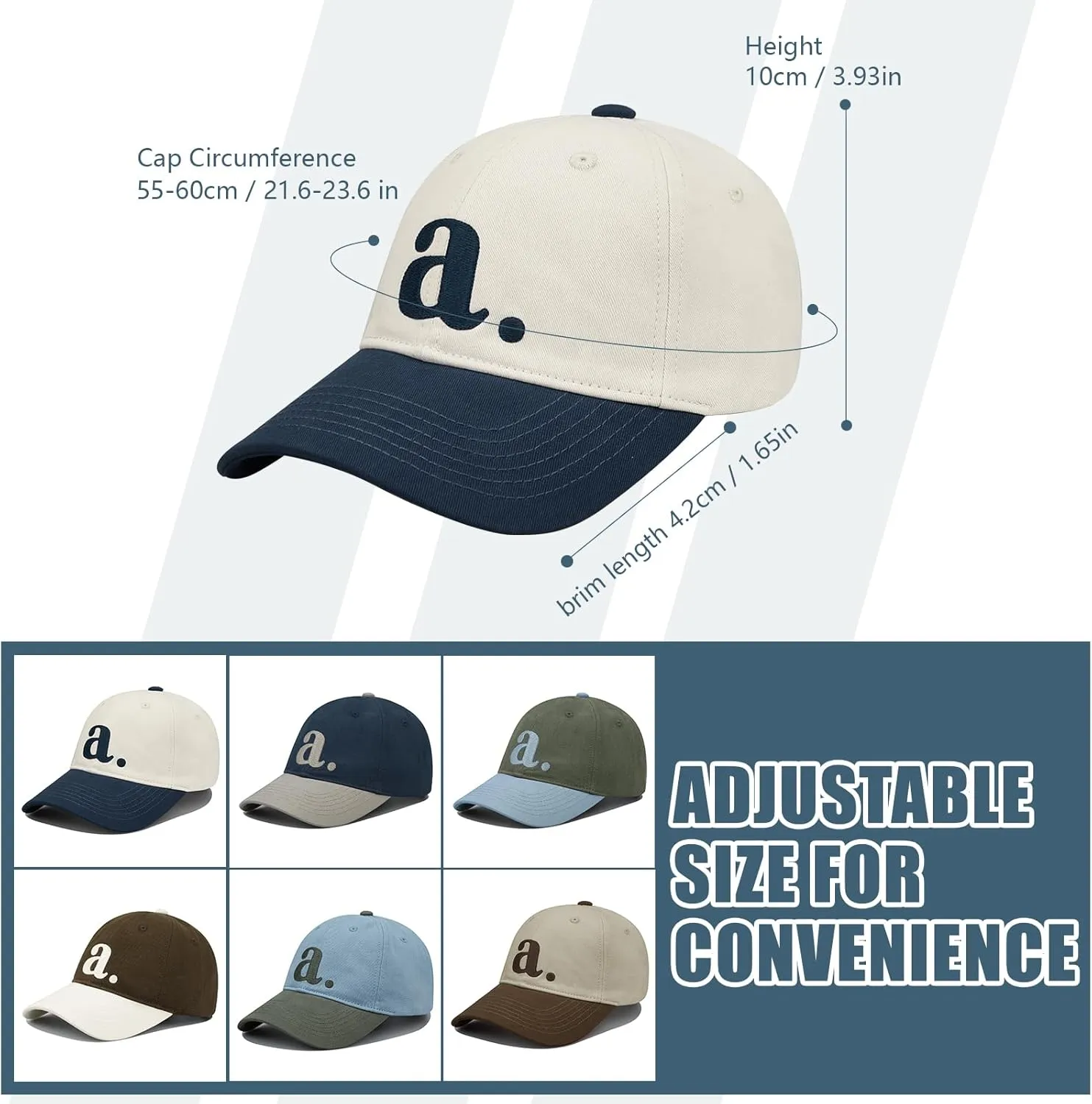 Cotton Hat Low Profile Outdoor Cap Trucker Hat CLAPE Adjustable monopolize twin Baseball Cap Golf Dad Hat Original Classic Soft 