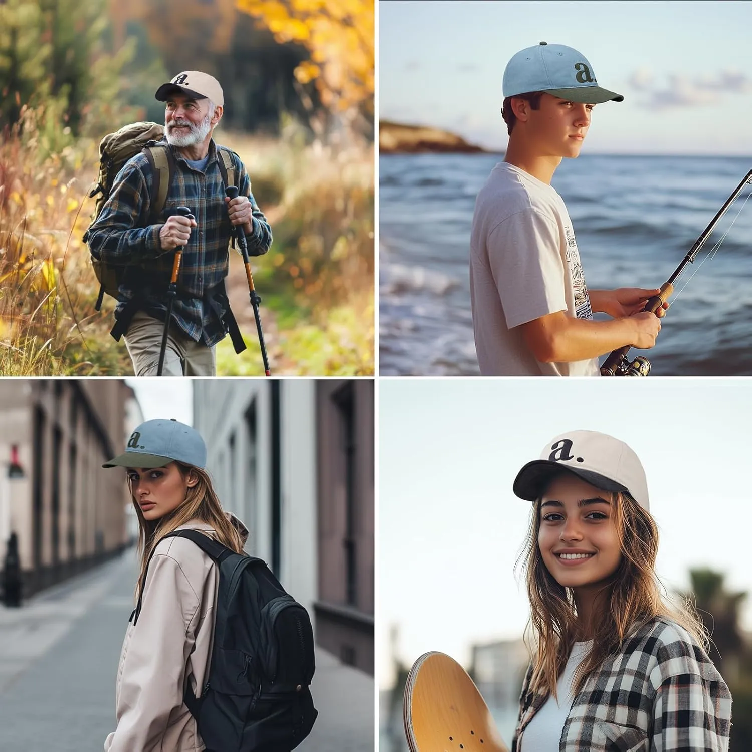 Cotton Hat Low Profile Outdoor Cap Trucker Hat CLAPE Adjustable monopolize twin Baseball Cap Golf Dad Hat Original Classic Soft 
