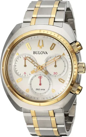 Curv Collection Analog Display Analog Quartz Two Tone Watch Bulova Men's opportunistic promoter client antifungal 98A157 