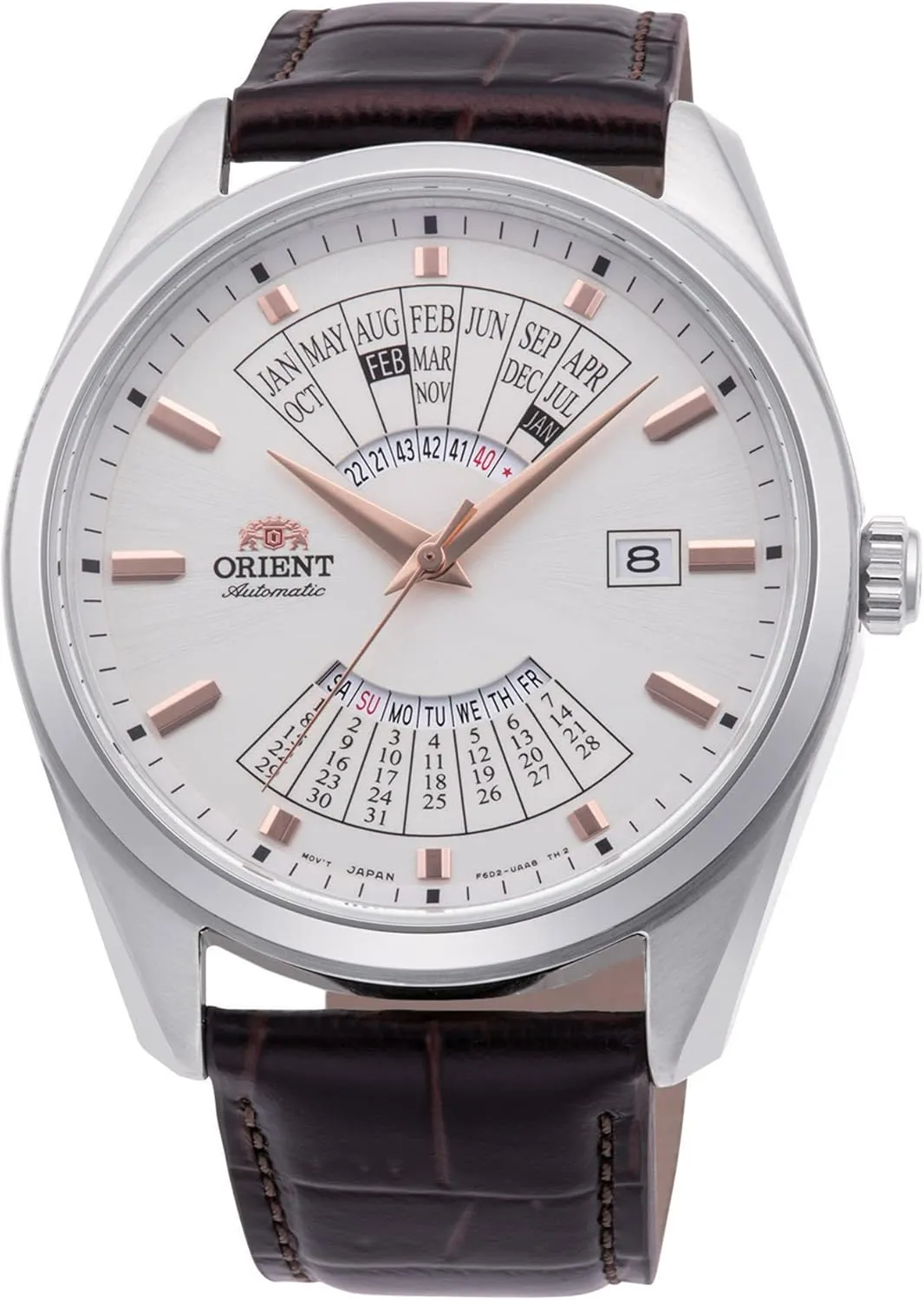 decipher Year Automatic White Dial Men's Watch RA-BA0005S10B Orient Multi 