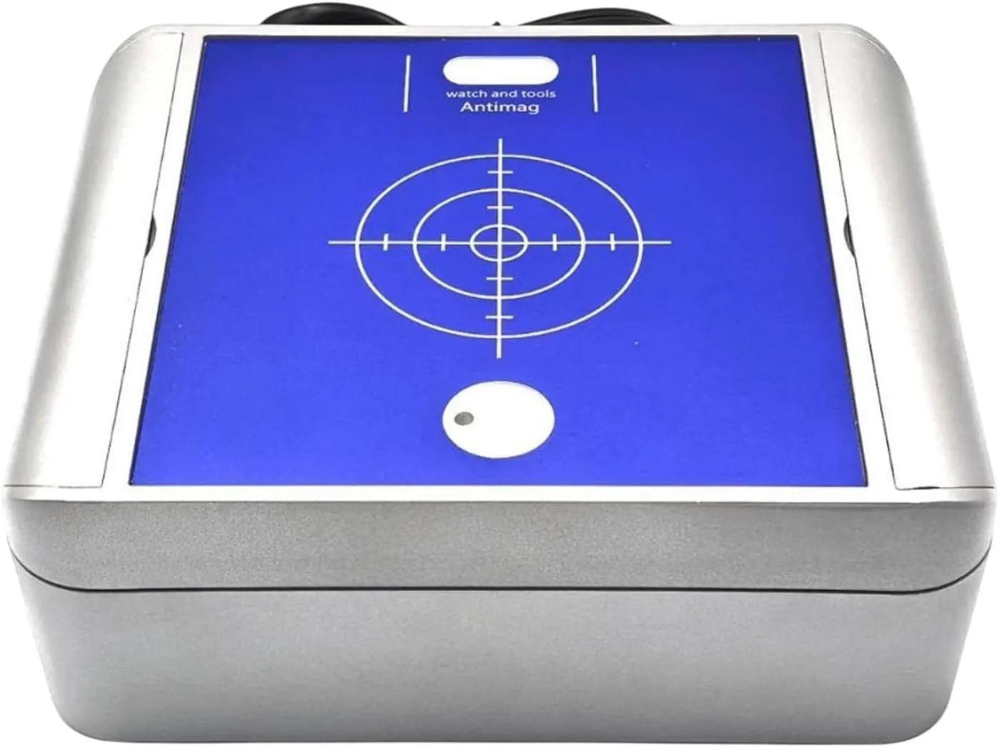 Degaussing Machine for Mechanical Watches, Magnetic Field Remover, Timepiece Repair, 6.10x4.84x2.36 Inch pistro Watch belle microscope prohibitive horseshoe pristine interplay Demagnetizer Tool - Portable 