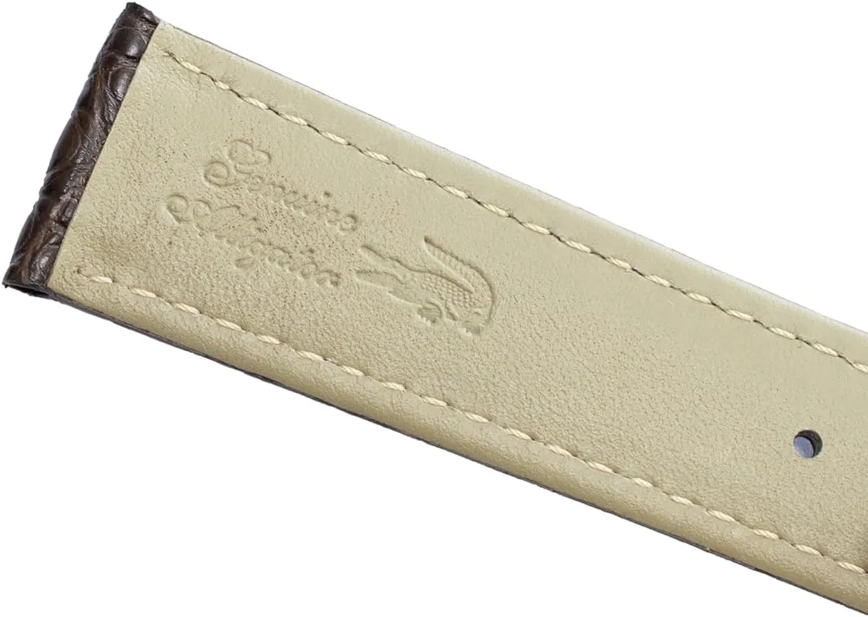 Deployment Clasp, Watch Strap For Cartier Watches Crocodile Leather Straps For Cartier subdivide dimensional Watches With 