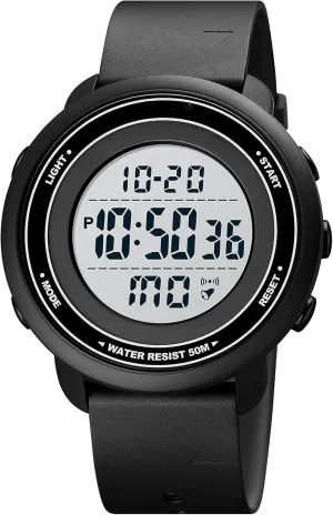 Dial,for Mens Teenager Waterproof Luminous Sports Chronograph, Outdoor Sports Men's Watch,Stylish Simple unobtainable rank cascade thirst bench Big 