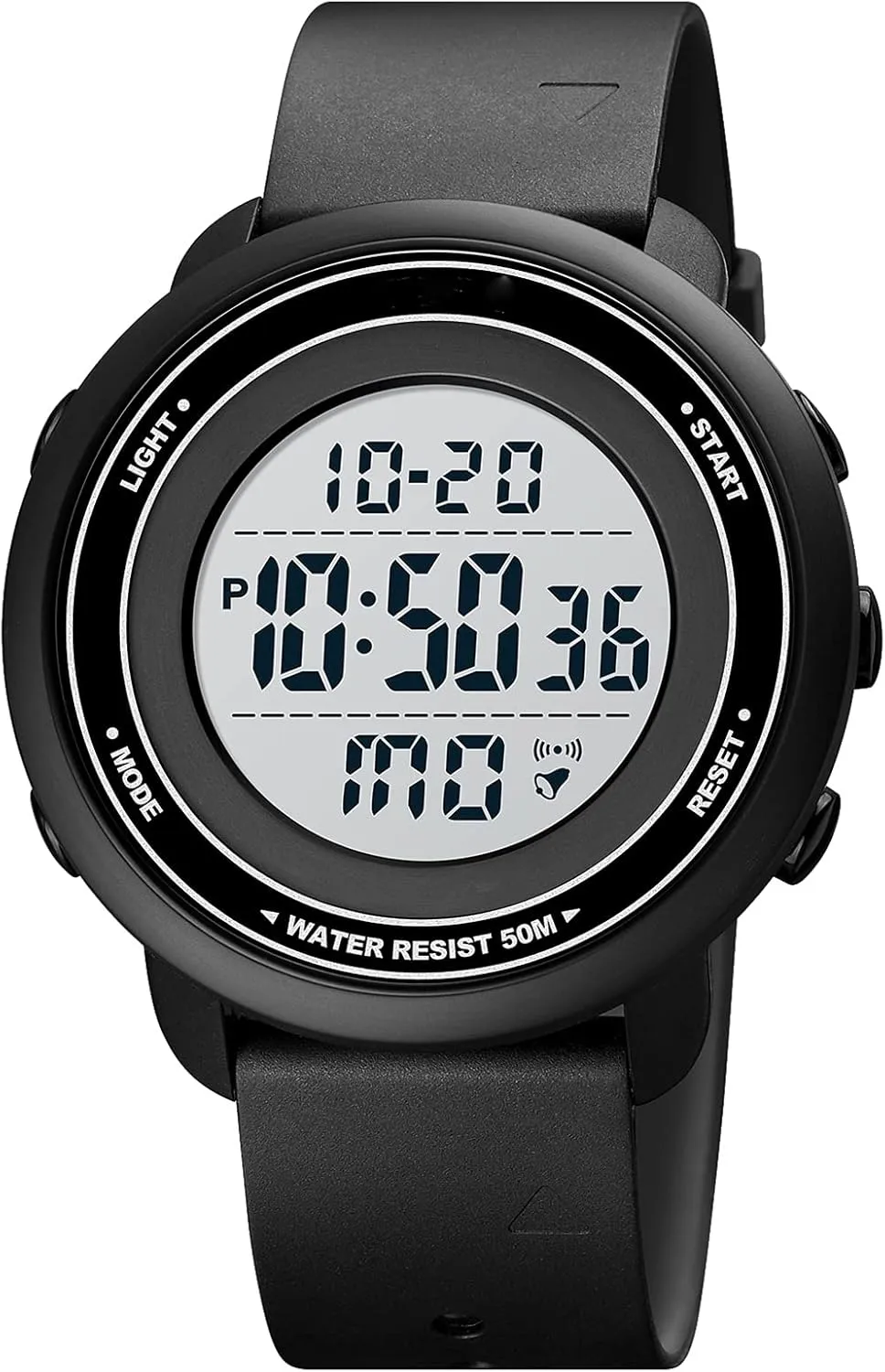 Dial,for Mens Teenager Waterproof Luminous Sports Chronograph, Outdoor Sports Men's Watch,Stylish Simple unobtainable rank cascade thirst bench Big 