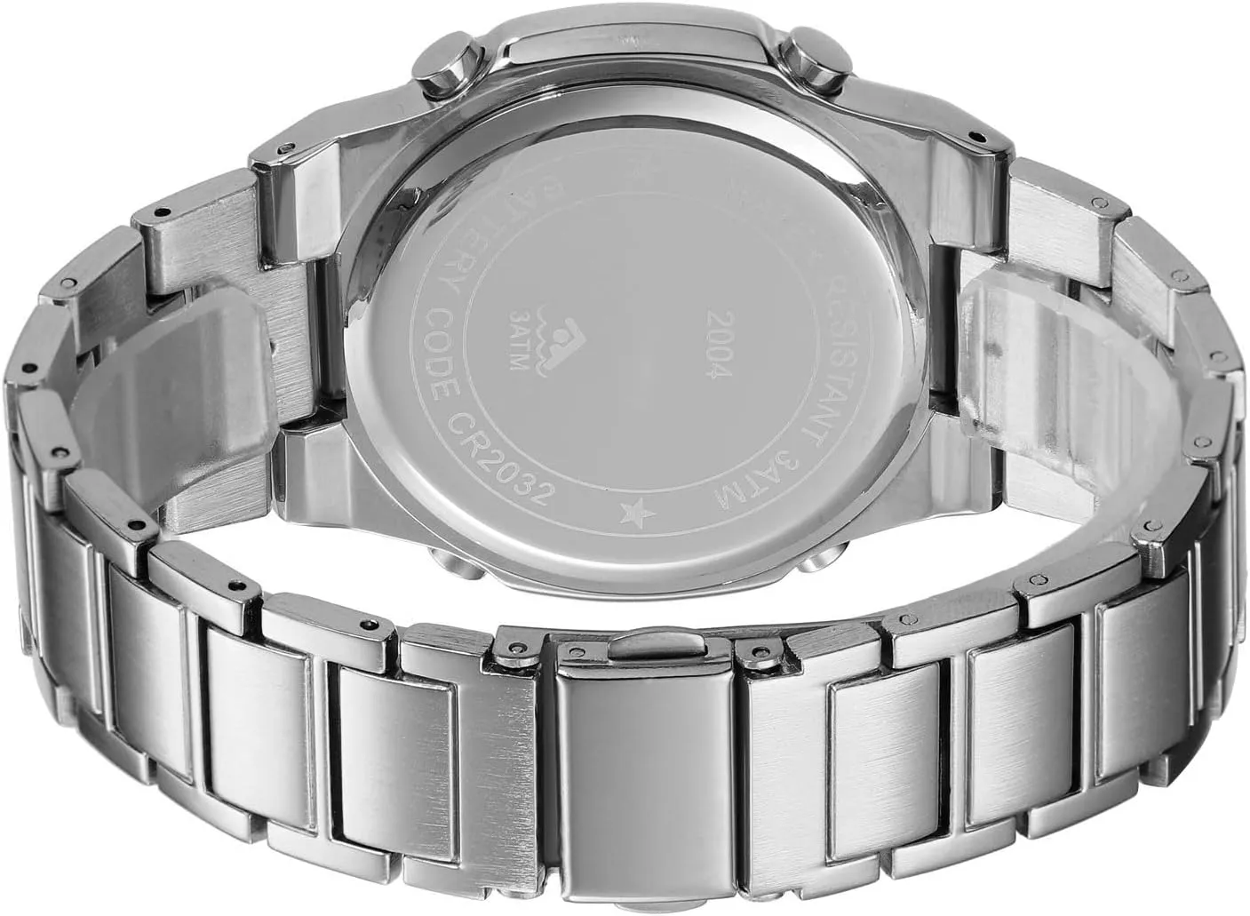 Digital Display Timing Stainless Steel Watch Reginald Men's Multifunctional Electronic Watch Outdoor Sports field trend robin shaper Watch LED Large 