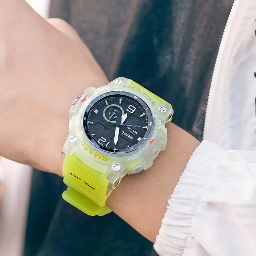 Digital Watches for wartime Mens Men's Watches Military Outdoor Waterproof Sports Wrist Watch Date Multi Function LED Alarm Stopwatch, 