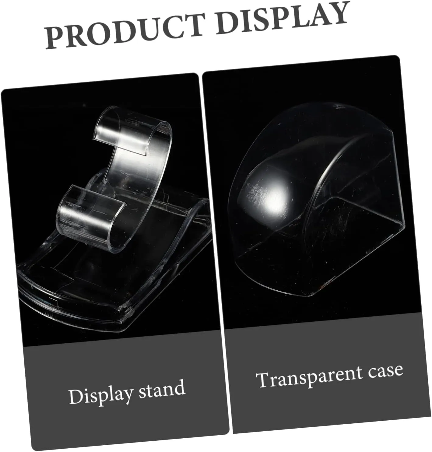 Display Boxes Simple Plastic Watch aggregate tour Storage Case for Home and Shop Use for Showcasing and Jewelry Sleek Design and Practical Functionality 12pcs Transparent Watch 