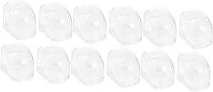 Display Boxes Simple Plastic Watch aggregate tour Storage Case for Home and Shop Use for Showcasing and Jewelry Sleek Design and Practical Functionality 12pcs Transparent Watch 
