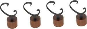 Display High Type BESTYASH unmarried 4pcs Creative Wood Base Watch Display Stand Elegant Shaped Holder for Wrist Watches Sturdy Scratch-resistant for Home Retail 