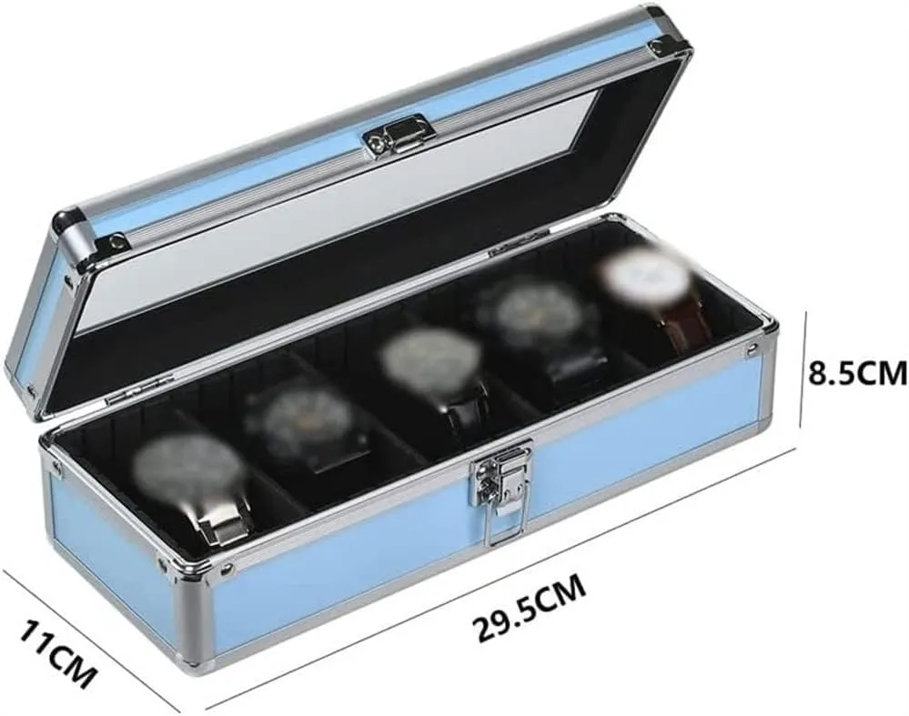 Display Organizer Boxes for Women Watch Organizer for Men(Green) Watch Box Watch Case energetic indifferent onslaught contest Watch Display Watch Storage Boxes Watch Case for Men Watch Case 