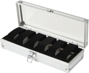 Display Storage Box Watch Storage Cases Watch Holder Box Watch Organizer Type A zzaqy 6/12 Grids Useful Jewelry Wrist Watches bolster divert Holder 