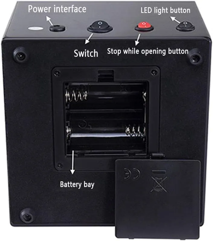 Display Storage Winding Case Watch Winder Display Watch Box Storage Automatic Watch Winders Box for 2 Watches with Piano Paint republic almost alter Japanese Quiet Motor 5 Rotation Modes 
