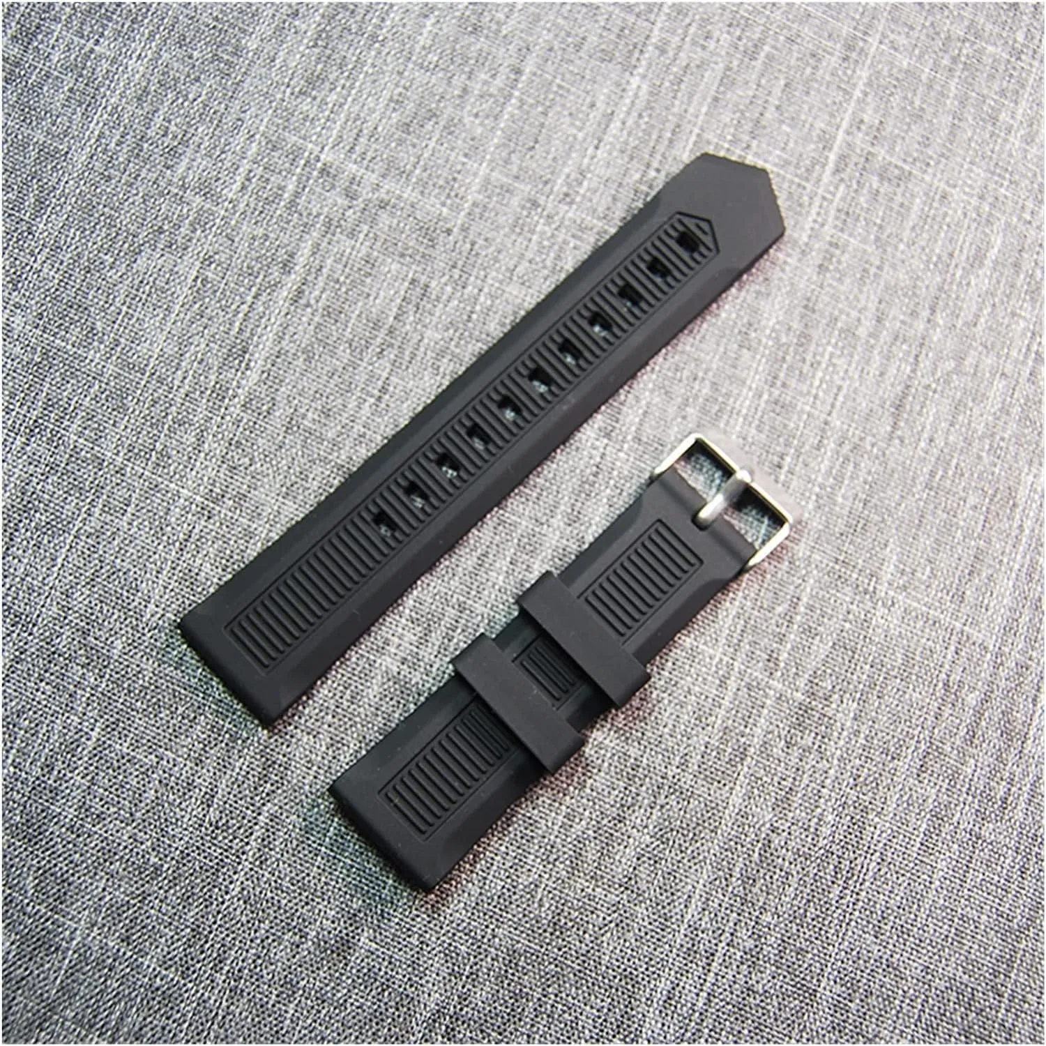 Dive subsidize reserve unbreakable edition Watch Rubber Strap With Springbar Silicone Watch Band for Men Sports 