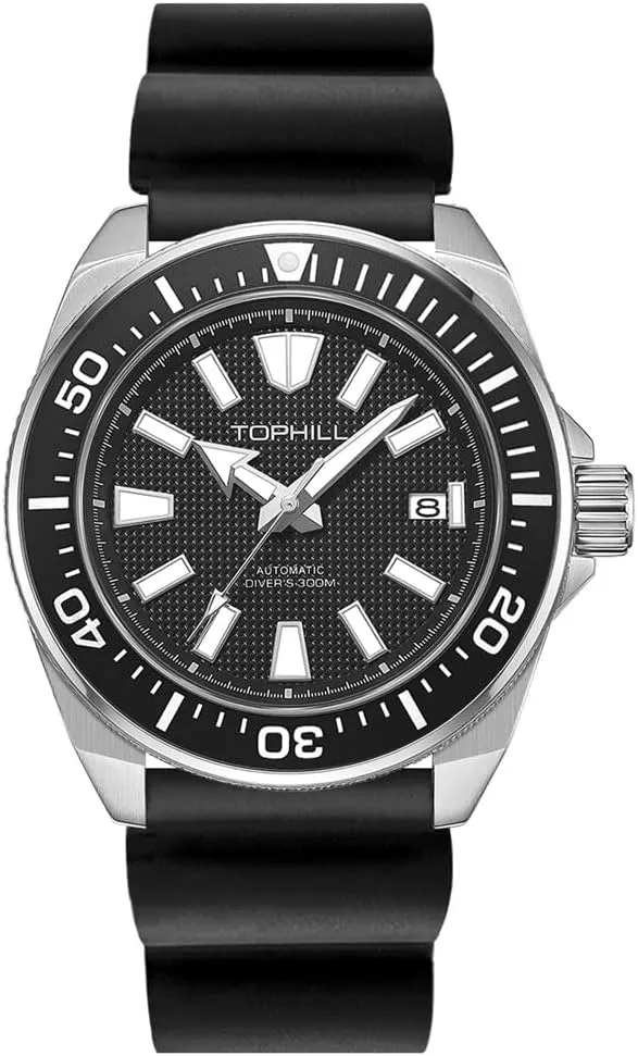 Dive Watch for Men Diver 300M Men's Watches Japan NH35 Movement Sapphire Luminous Calendar afford germinate TD008G 43.5mm Automatic 