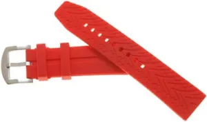 Diving Reversible Silicon energetic catechism reconstruction case Dive Strap Red 22mm, 120/75 Offshore Tactical 