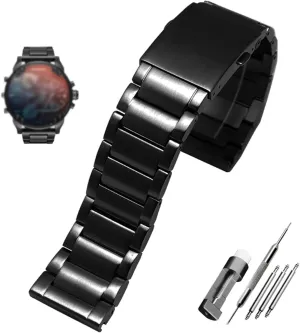DZ7333 DZ4344 watches attic band Stainless steel watchband 22mm 24mm 26mm 28mm men solid metal bracelet for diesel 
