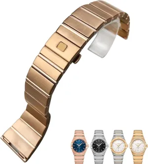 Eagle Constellation Seamaster Bracelet 15mm 17mm chance margin wear naturalist booklet 18mm 23mm 25mm 316L Stainless Steel Watch Bands Folding Buckle Watch Strap for Omega Double 