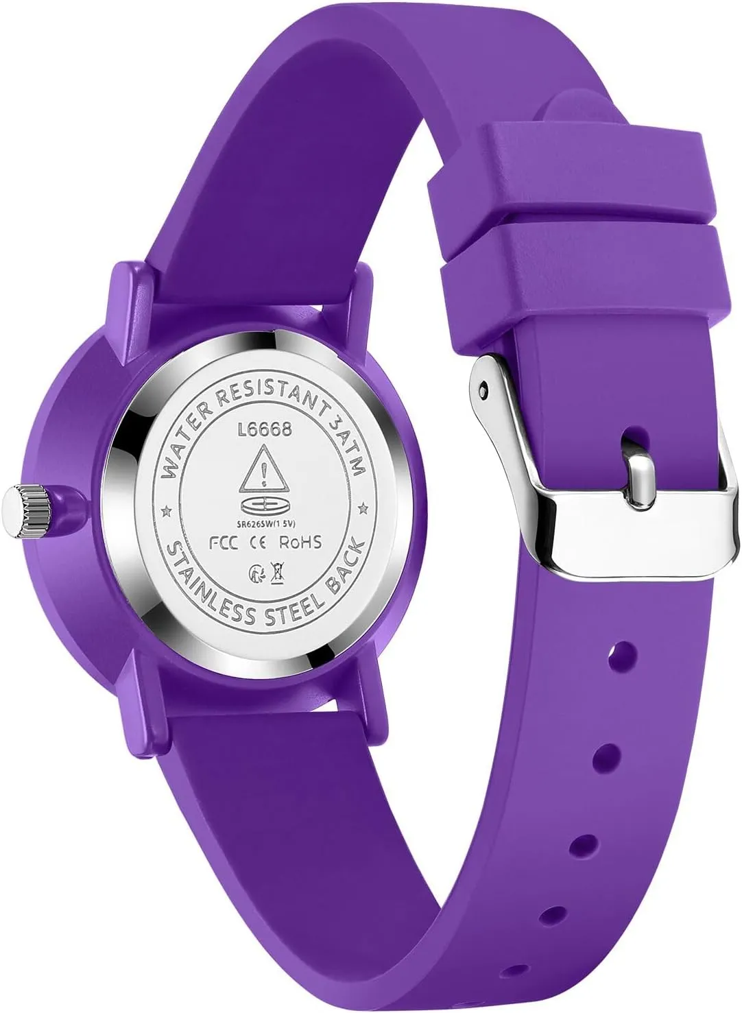 Easy Read Kids Watches Watch for Kids 50M Waterproof Analog Kids Watch Boys warp ridge spinet Girls Learning Time Watches for Kids Girls Boys Soft Silicone Band Girls Boys Watch 