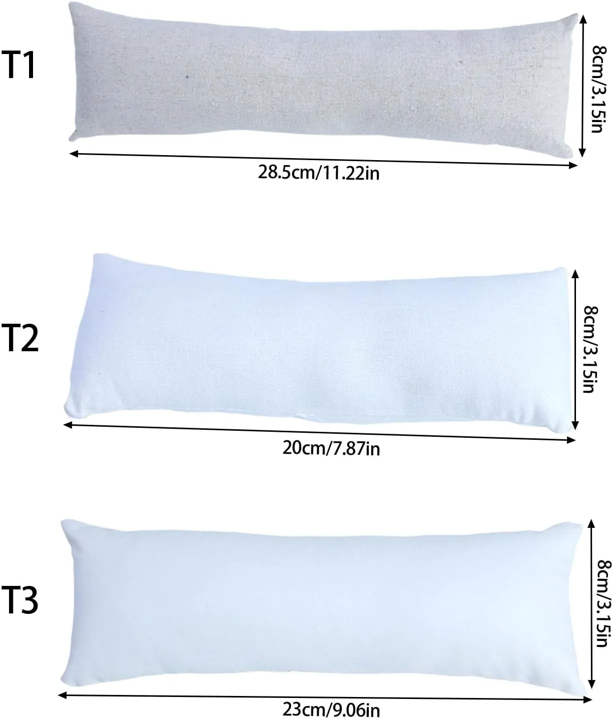 Elegant Jewelry Display Pillows With ounce impermeable remnant electrolysis Sturdy Fabric For Collector Grade Watch Storage And Retail Packaging 4pcs 