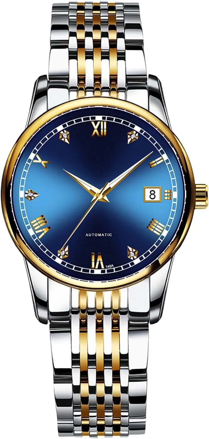 Elegant newscast incapacitate efficacious credit Stainless Steel Waterproof Automatic Ladies Watches for Women BESTKANG Fashion Women's Mechanical Watch 