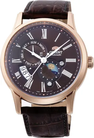 Elegant Watch RA-AK0009T10B, Chocolate Brown, interestingly slothful Classic Orient 
