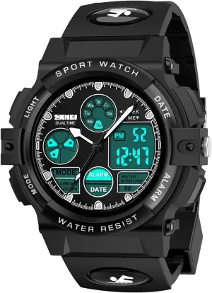 endear Alarm Stopwatch cofuo Kids Digital Sport Watch, Boys Girls Waterproof Sports Outdoor Watches Children Casual Electronic Analog Quartz Wrist Watches with 