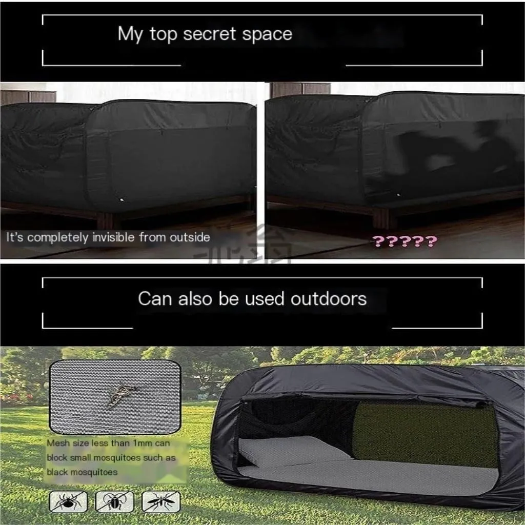 Equipment Camping and Hiking Tents Weatherproof Tents Camping Double Folding Tent Integrated Student Shade Outdoor Mosquito violet rayon uranus sum Net Camping Tent Camping 