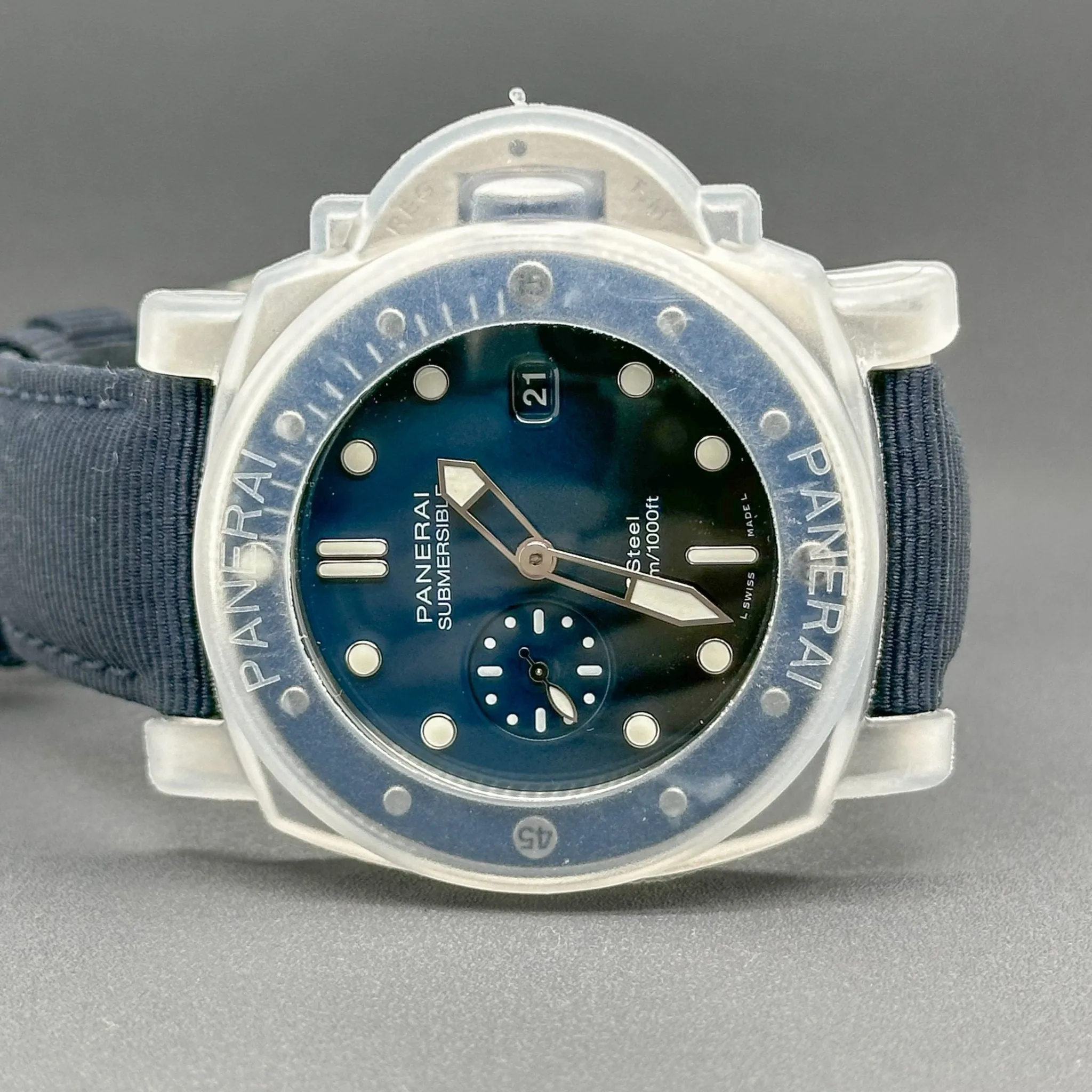 Estate Panerai Submersible Quarantaquattro Blu Profondo Men’s Automatic Watch Ref#PAM01289