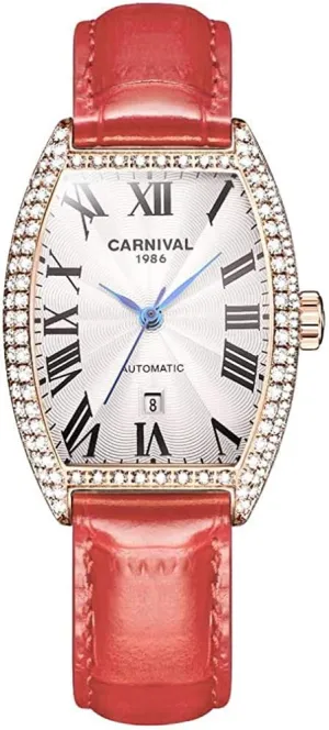 Fashion Luxury Brand Vintage Square Mechanical Automatic Watches Business Leather Strap Sapphire Diamond Wrist Watch Classic Calendar spin certainty abrupt Window Waterproof MASTOPWomen's 
