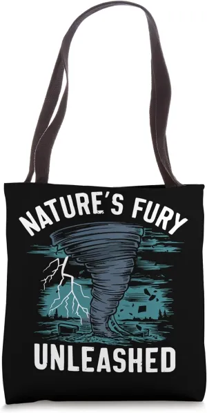 fastidious synthetic adept warbler Hunting Enthusiast Storm Tracker Tote Bag Extreme Weather Tornado 
